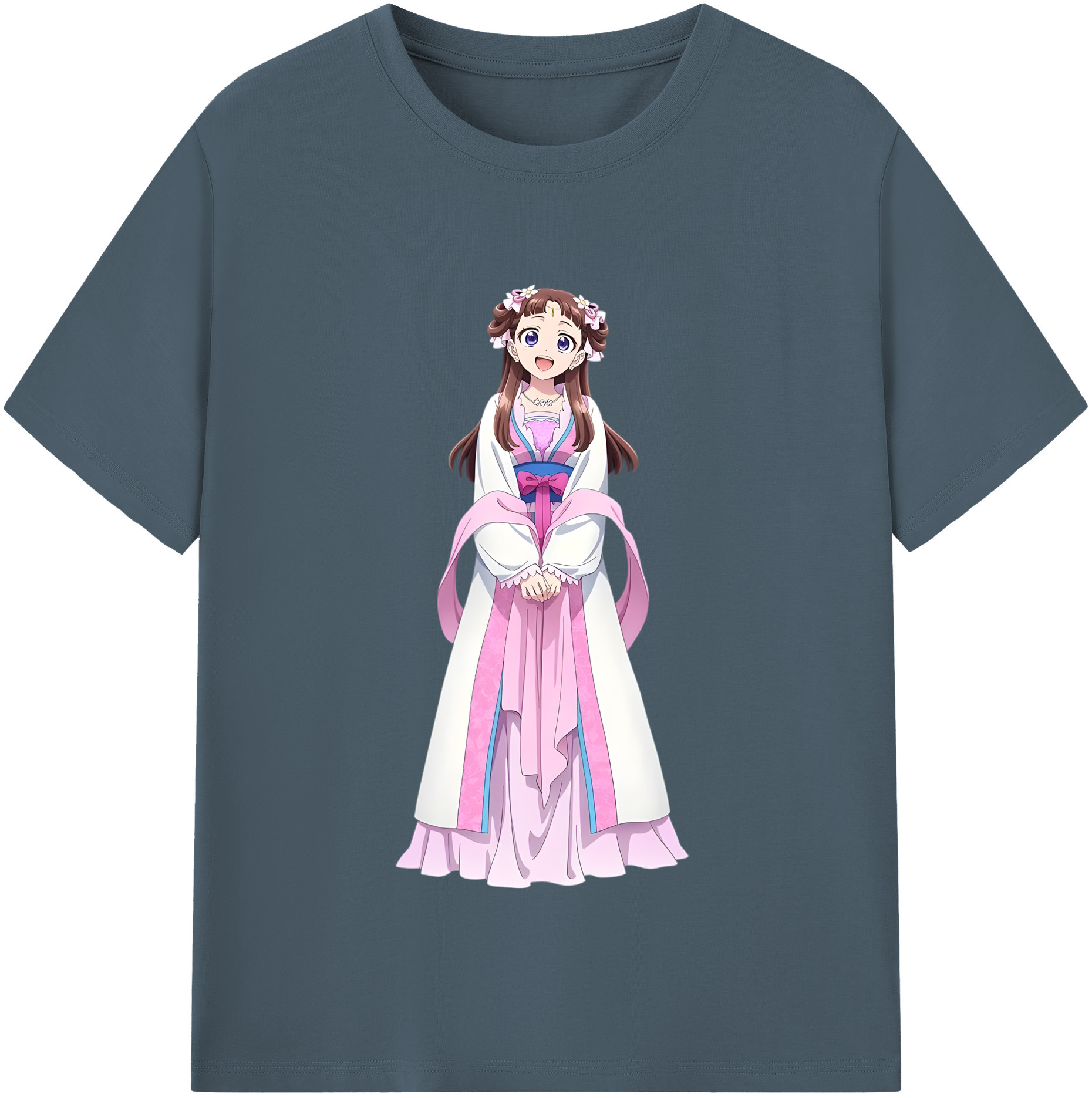 （画像用） 薬屋のひとりごと The Apothecary Diaries 綿100％半袖Tシャツ（フロントプリント）